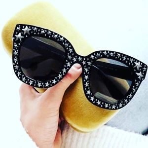 Dress and sunglasses